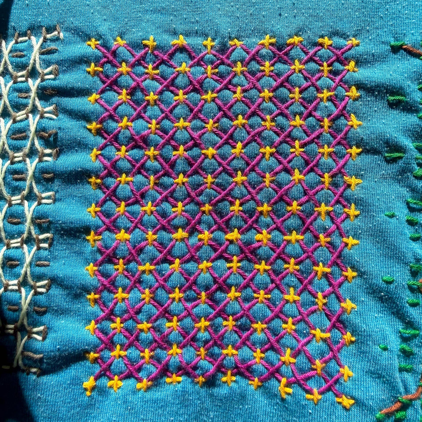 Weavings - Minimal Mending + Embellishment Transfer