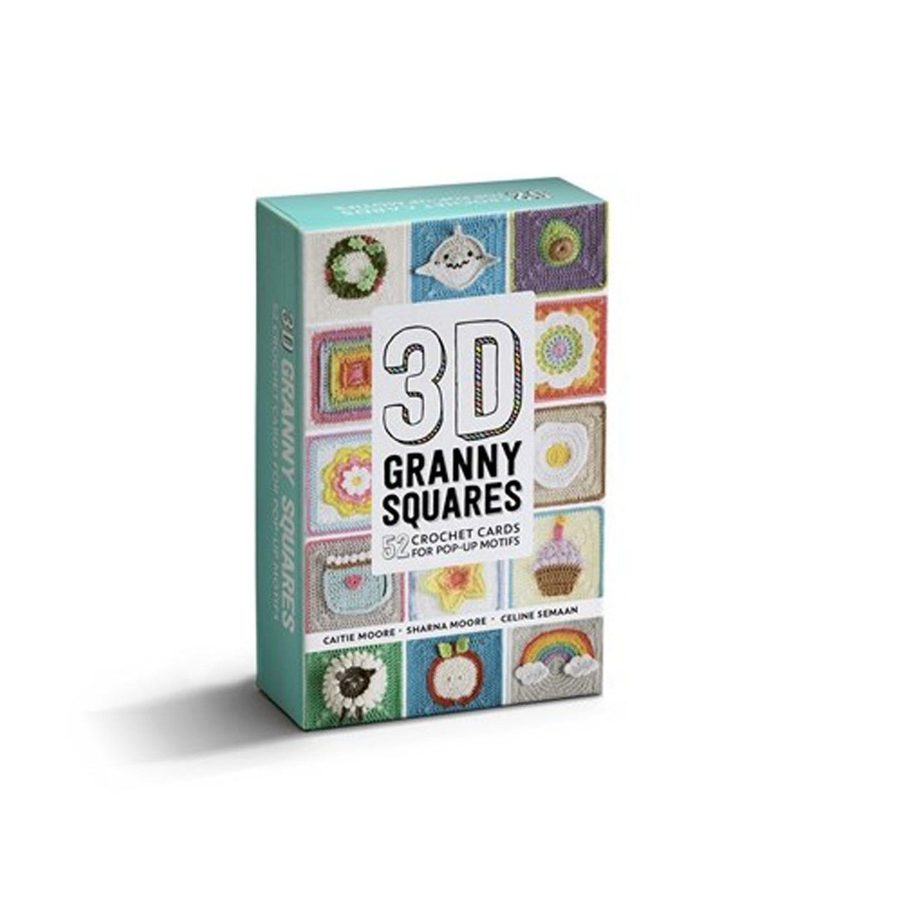 3D Granny Square Card Deck - homesewn