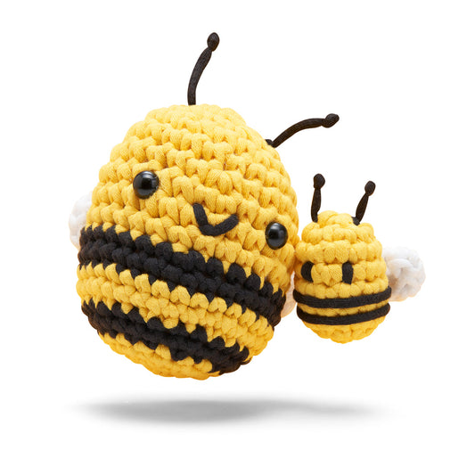 Mommy & Me Cornelius the Bee Combo Crochet Kit