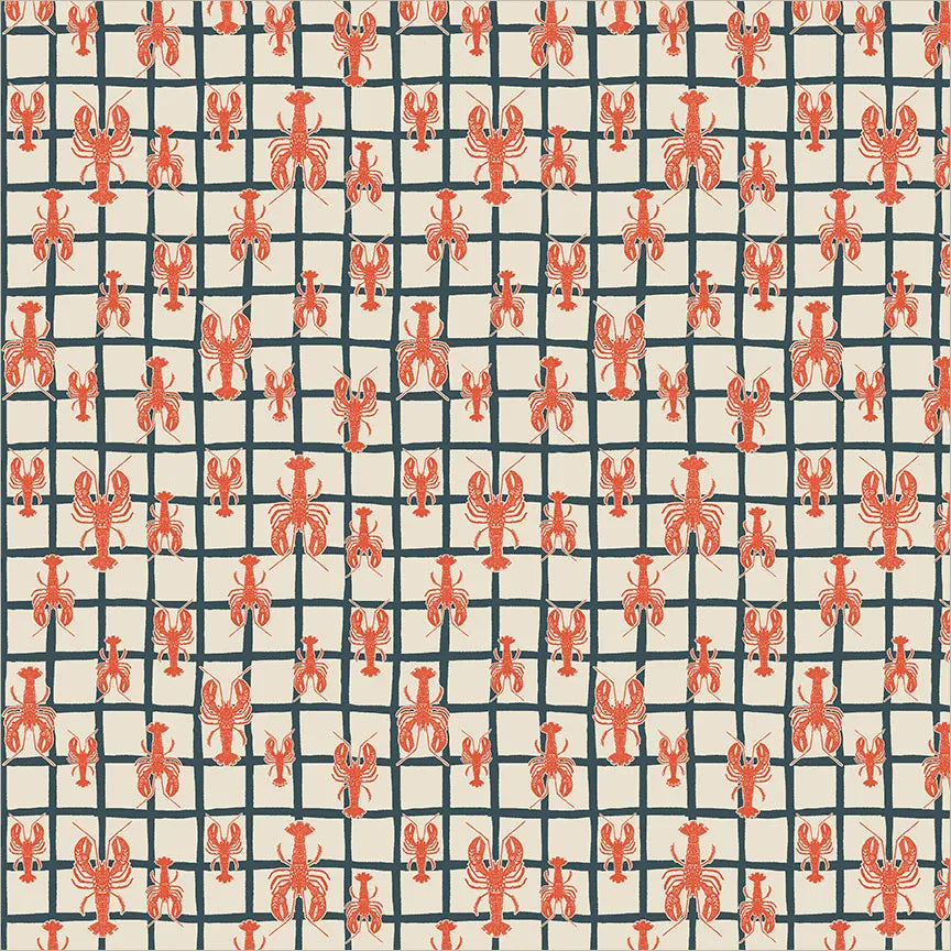 Rocky Coast Daily Catch Pearl - Windham Fabrics quilting cotton
