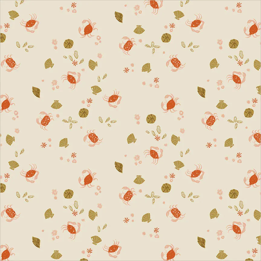 Rocky Coast Beach Combers Pearl - Windham Fabrics quilting cotton