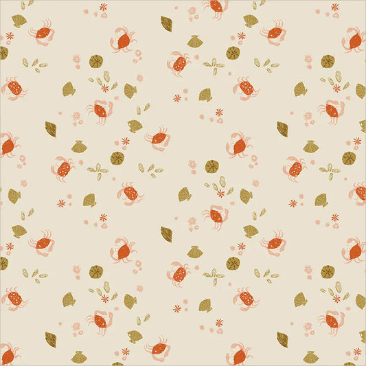 Rocky Coast Beach Combers Pearl - Windham Fabrics quilting cotton