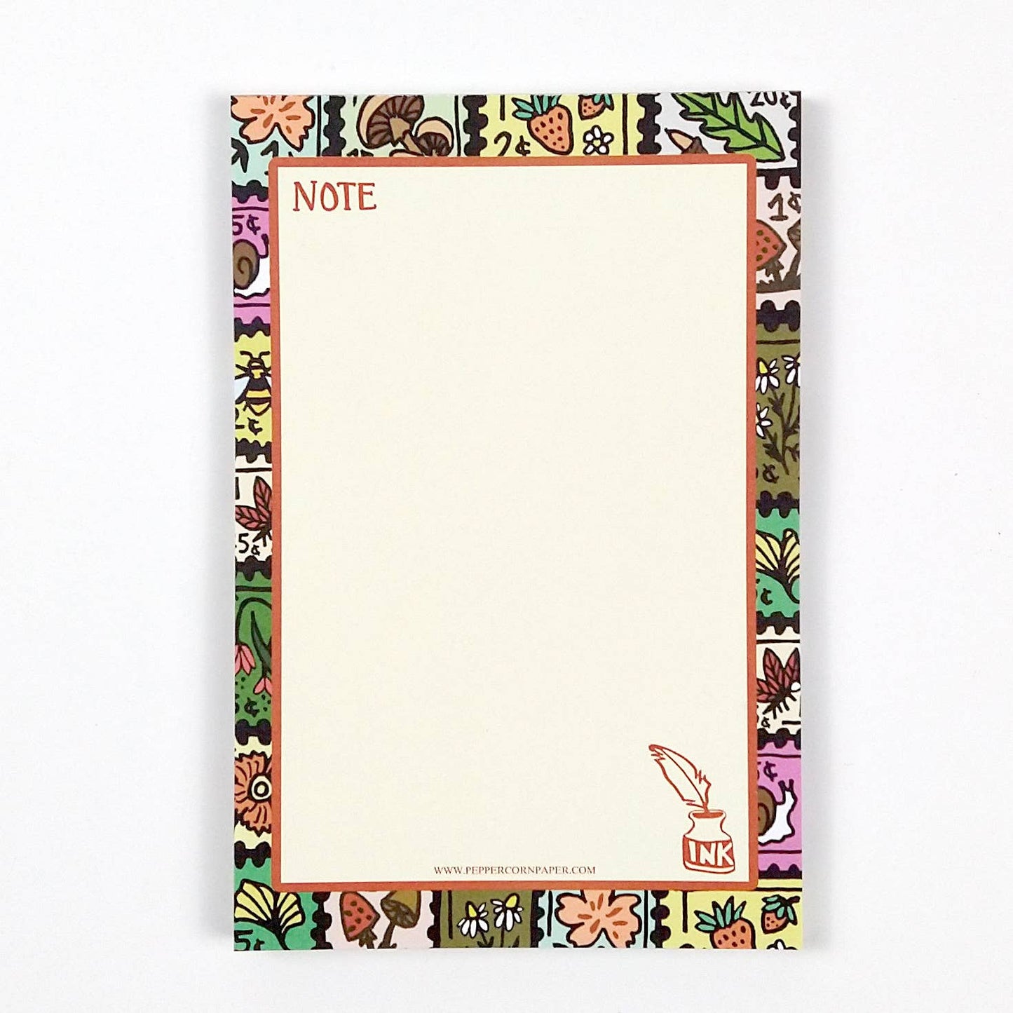 Postage Stamp Notepad