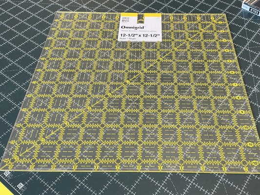 Acrylic Ruler 12-1/2in x 12-1/2in
