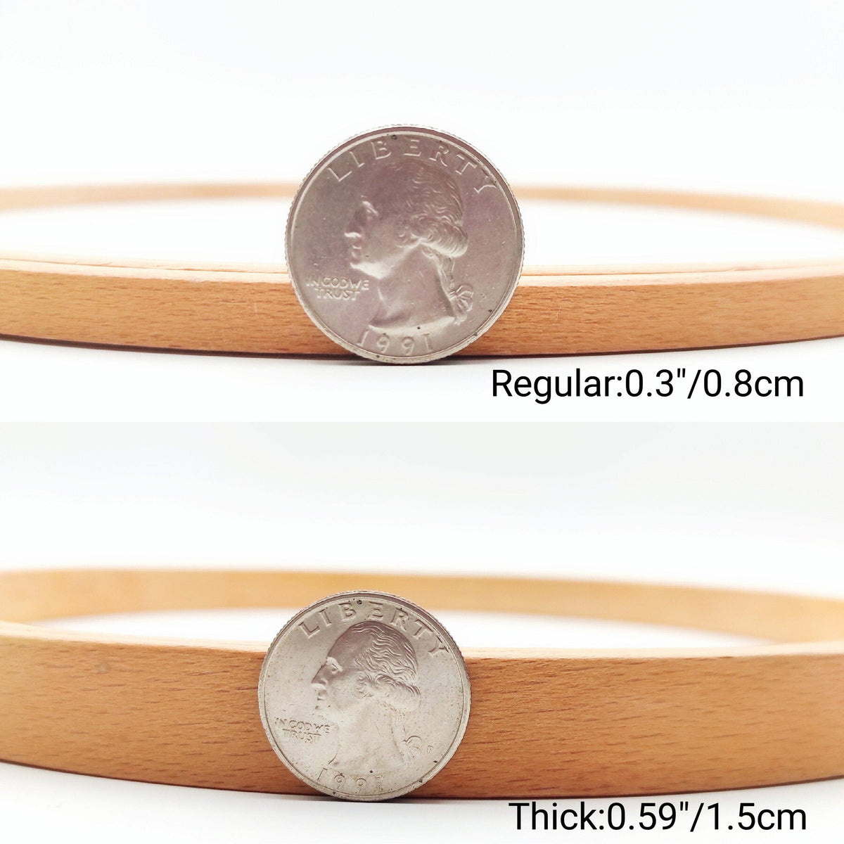 Round Beechwood Hoop