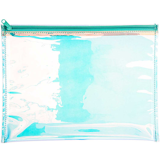 Holographic Zip Pouch - Large - homesewn