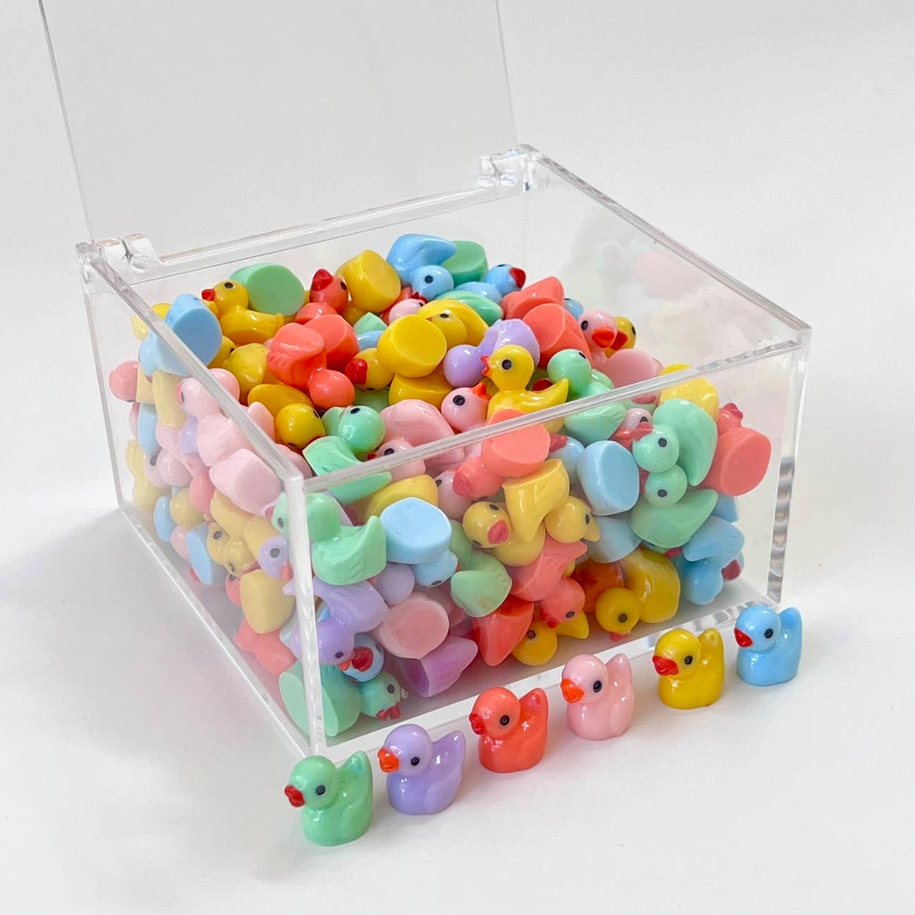71911 Little Colorful Ducks Miniature Figurines - 200 - homesewn