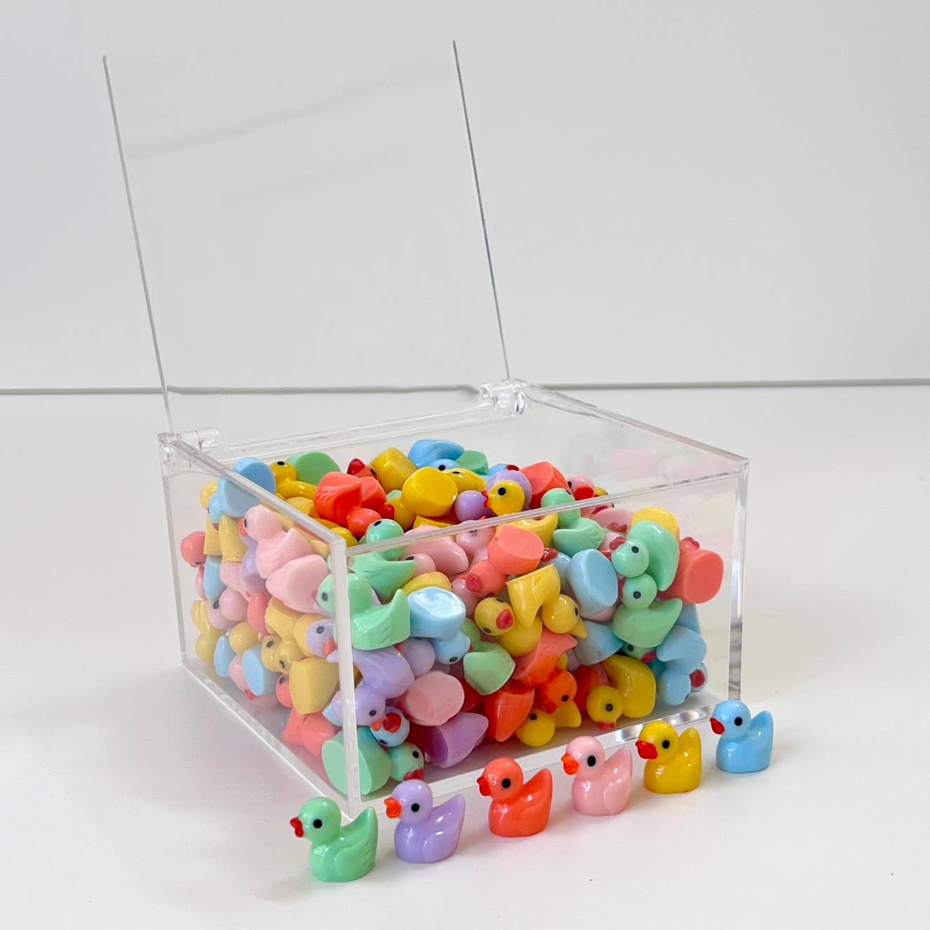 71911 Little Colorful Ducks Miniature Figurines - 200 - homesewn
