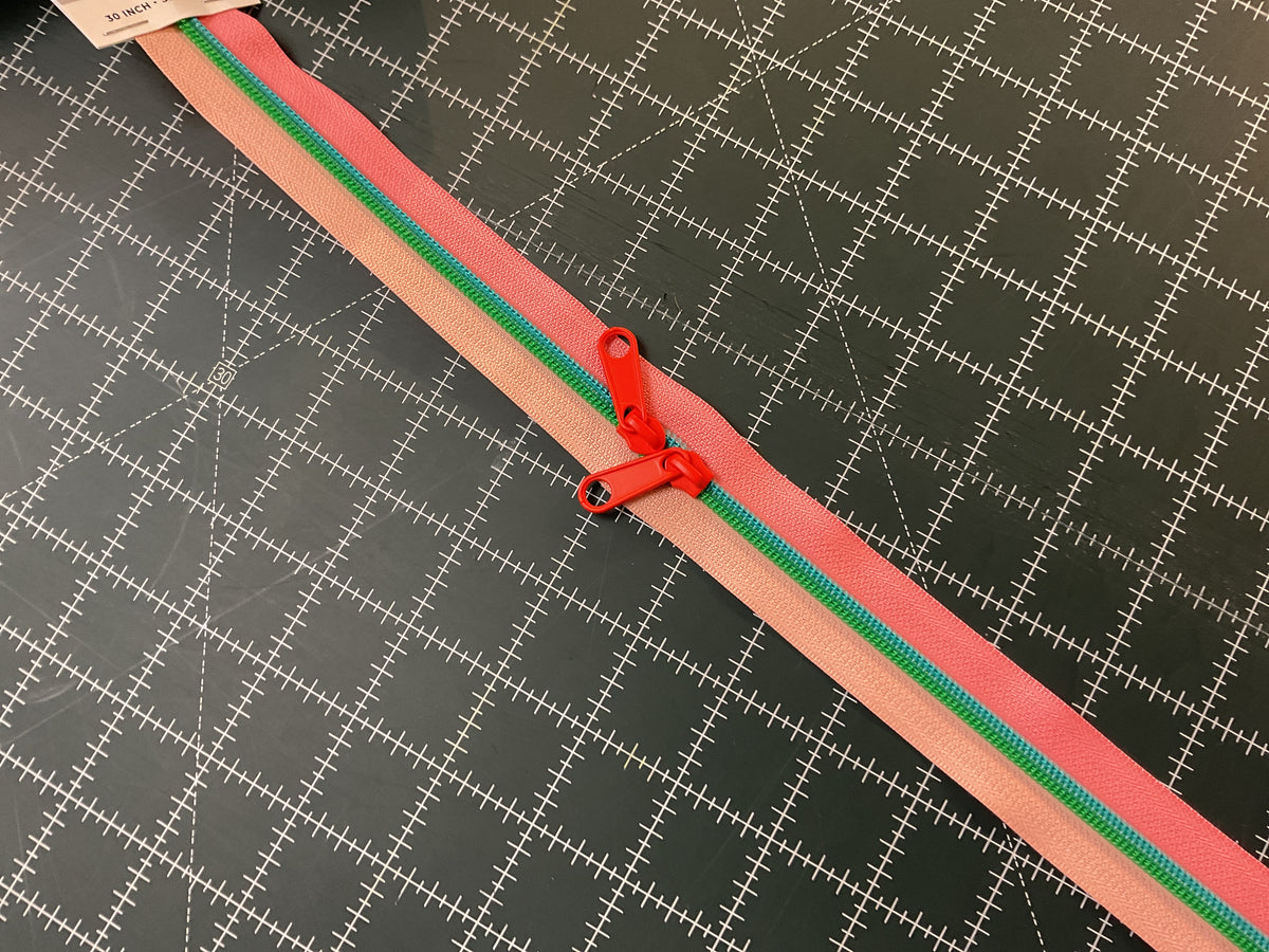 Colorful Zipper 30in - Size 5 Dual Pull