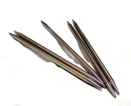 8" Double Pointed Needles - Premium Stainless - homesewn