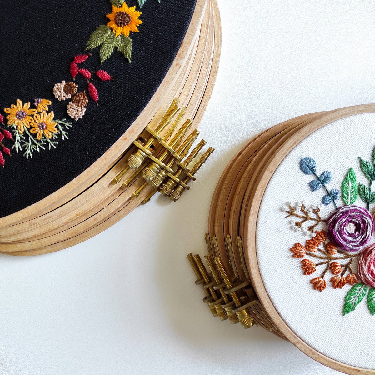 Round Beechwood Hoop