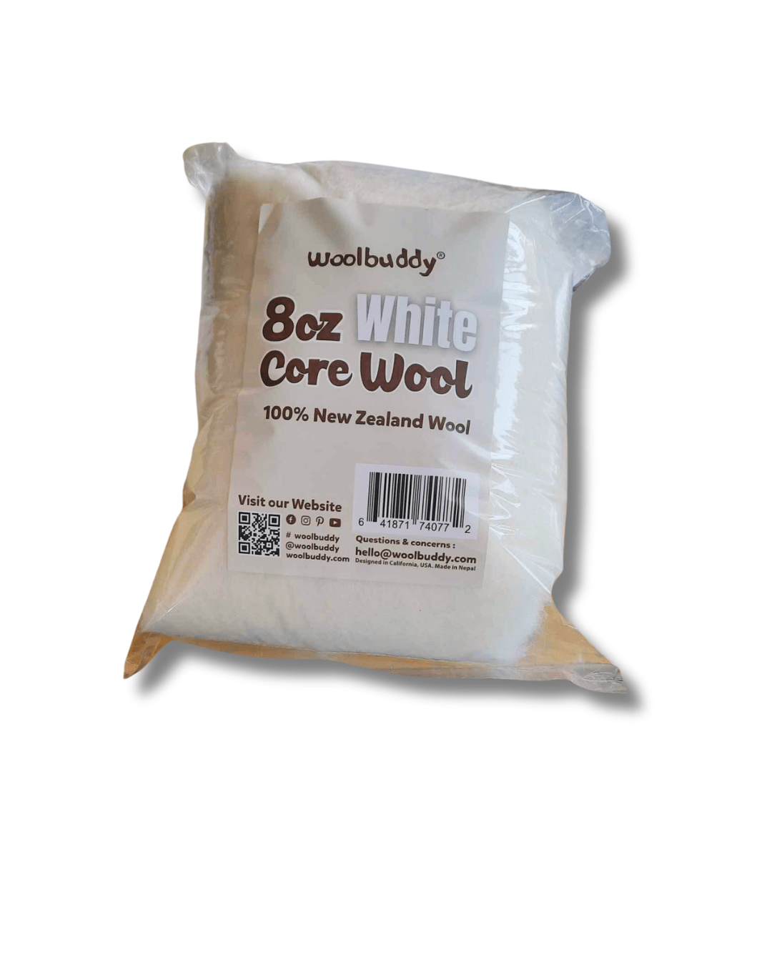 8oz Core Wool for Needle Felting - homesewn