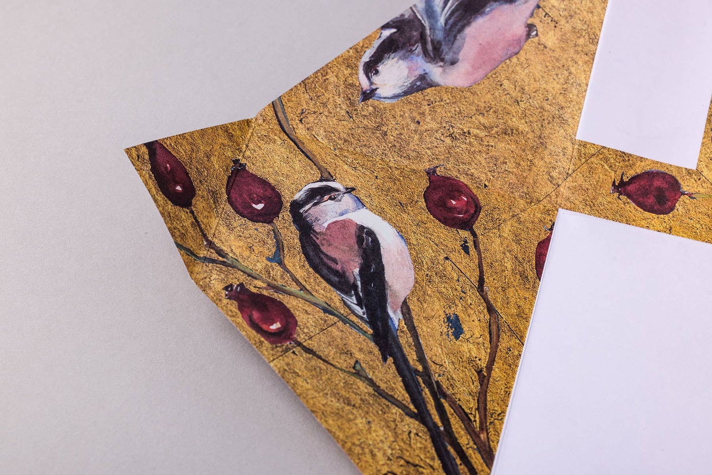 Golden Flight Pigeon, Folding Letter Set – pack of 6 (US)