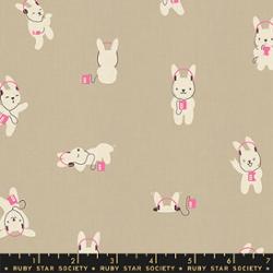 Rabbeats - Khaki - LoFi Linens by Ruby Star Society