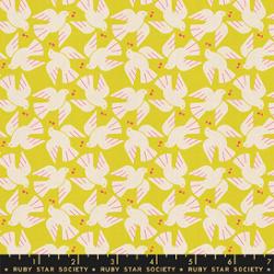 Flock Yeah - Citron - LoFi Linens by Ruby Star Society
