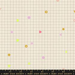 Power Grid - Natural - LoFi Linens by Ruby Star Society