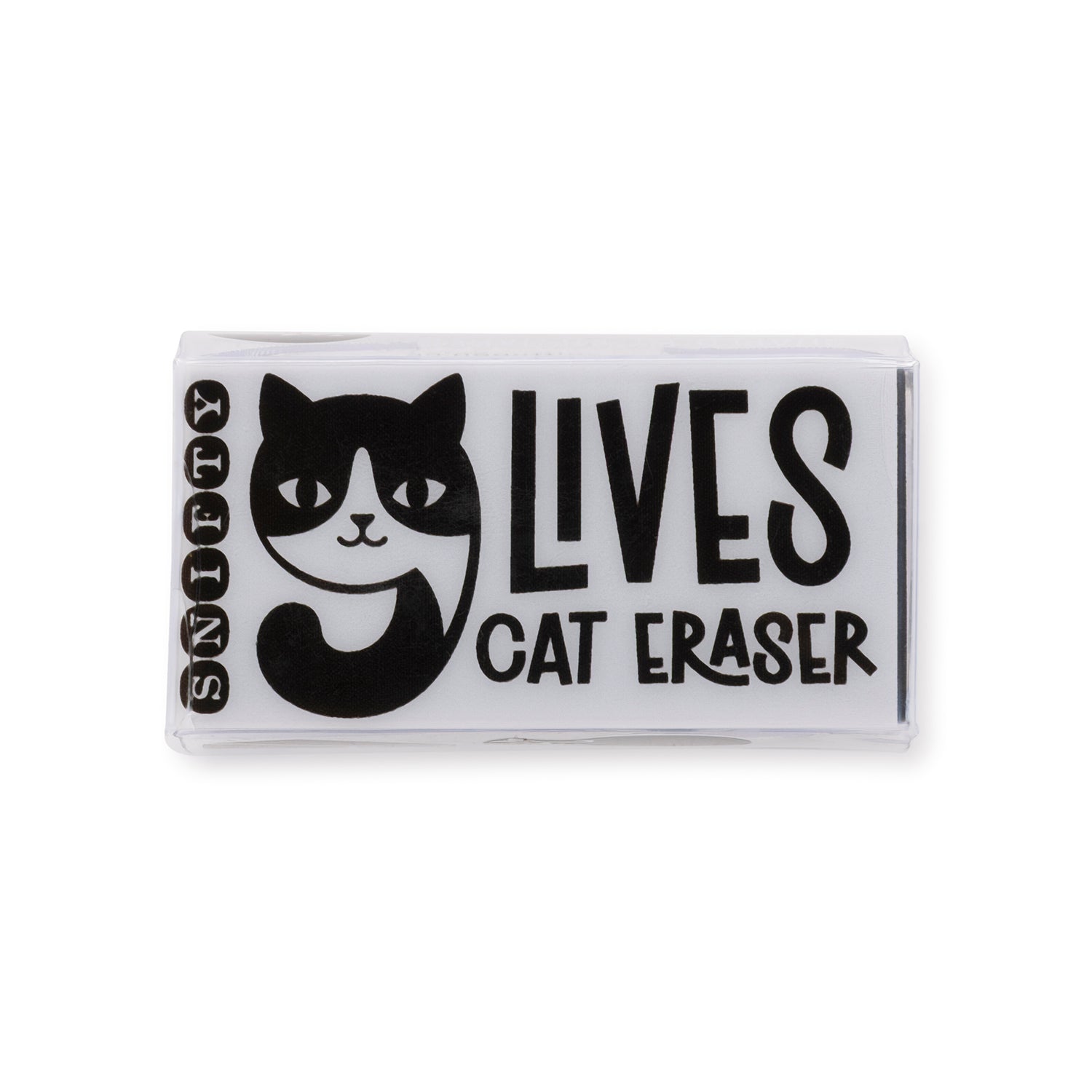9 Lives Cat Eraser