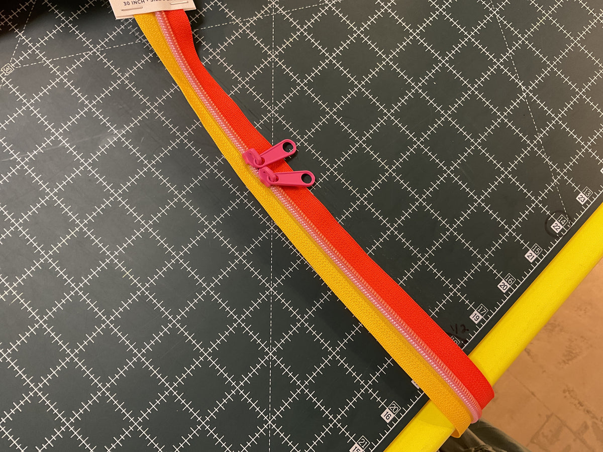 Colorful Zipper 30in - Size 5 Dual Pull