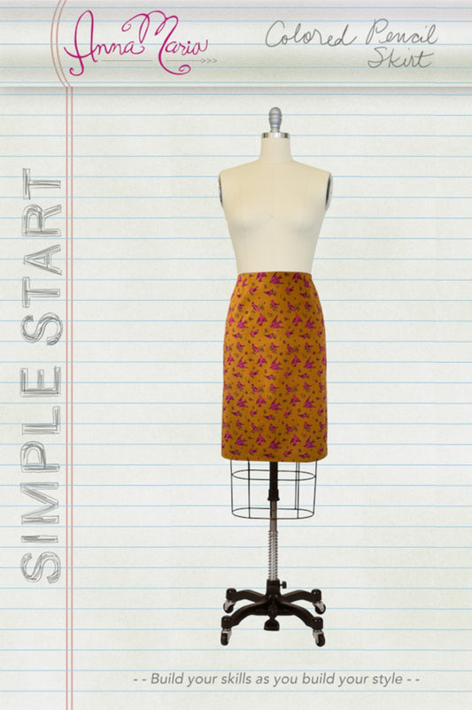 Simple Start Colored Skirt