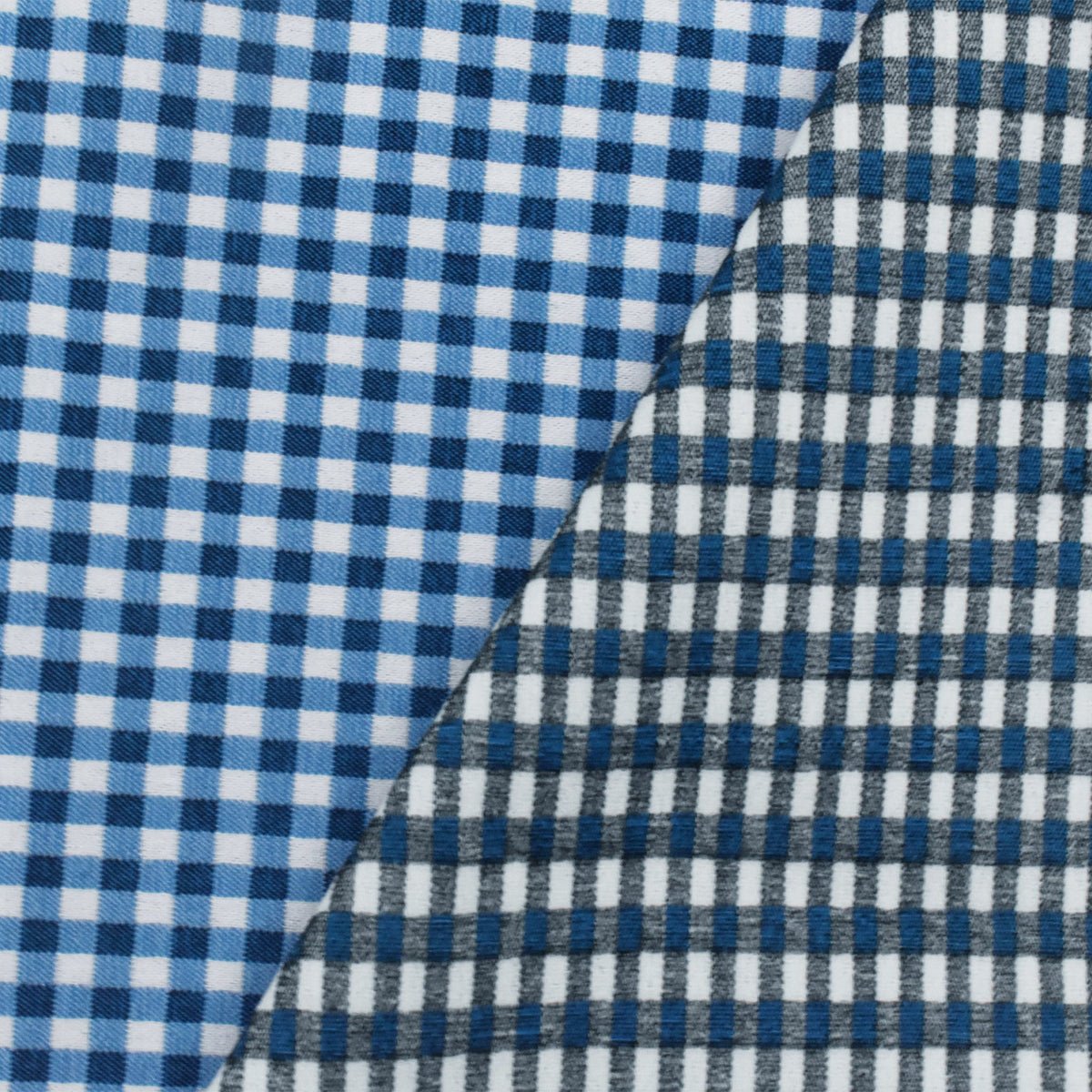 Grid Gingham Double Stretch Woven Activewear 64" wide - Sold by the 1/4 Yard