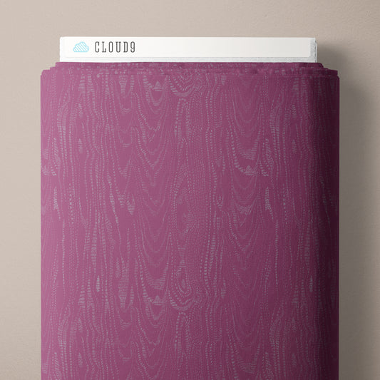 Faux Bois Plum - Black Forest by Jayme Murray for Cloud9 Fabrics