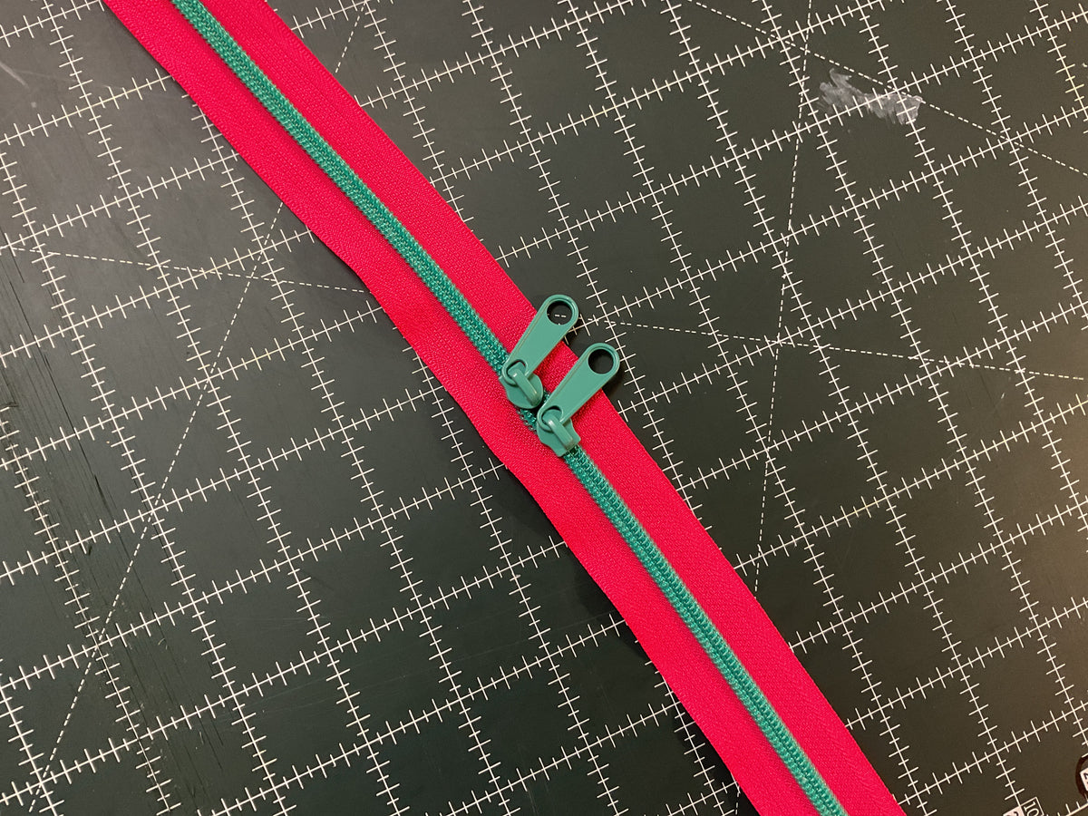 Colorful Zipper 30in - Size 5 Dual Pull