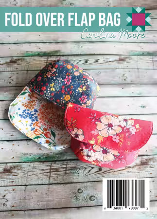 Fold Over Flap Bag - Printed Sewing Pattern