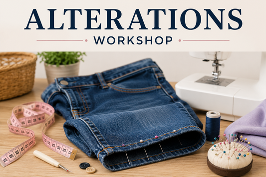 Intro to Alterations Series - Class 2: Tapering and Slimming