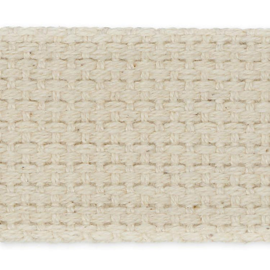 Cotton Webbing - 1-1/4in Natural