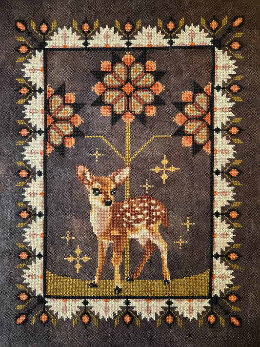 Delilah Darling cross stitch pattern by The Artsy Housewife
