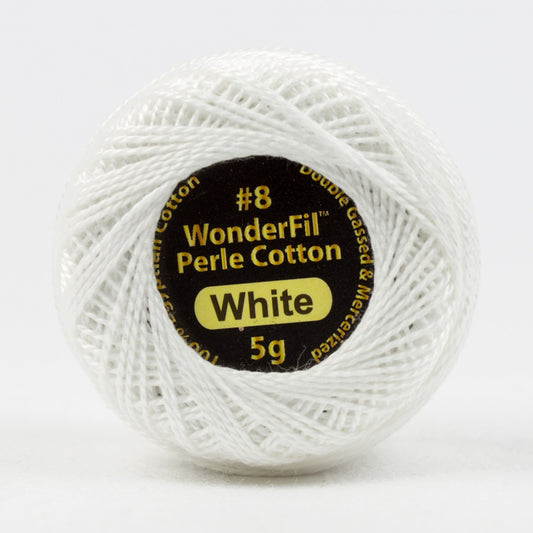 Eleganza 8wt 5-Gram Solid Perle Cotton Ball 42yd