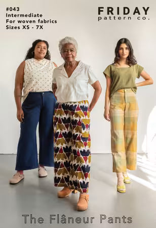 Flaneur Pants Printed Pattern