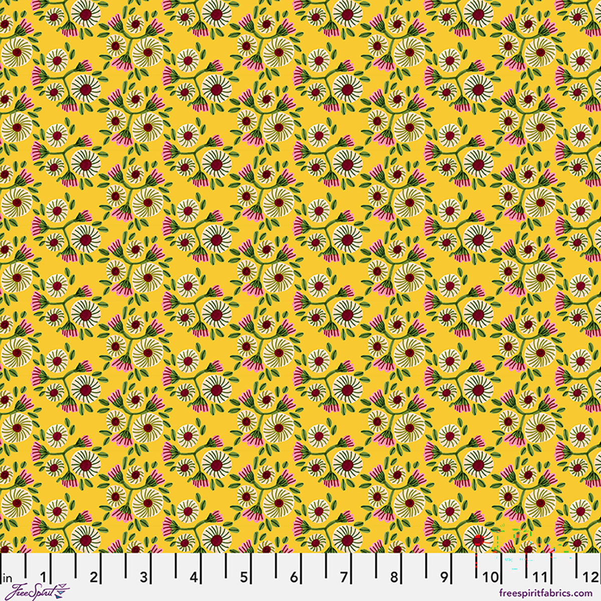 Sunshine Ditsy - Buttercup - Springtime Splendour