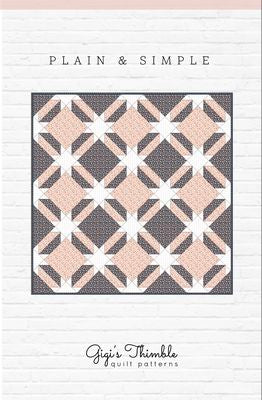 Plain and Simple Quilt Pattern