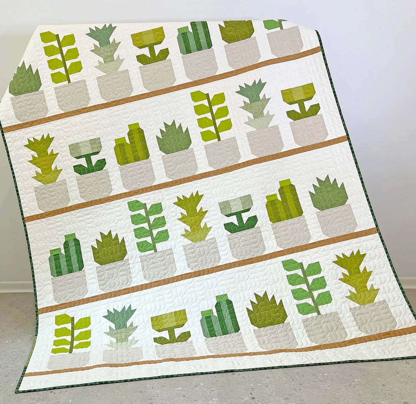 Greenhouse - Printed Quilt Pattern by Elizabeth Hartman
