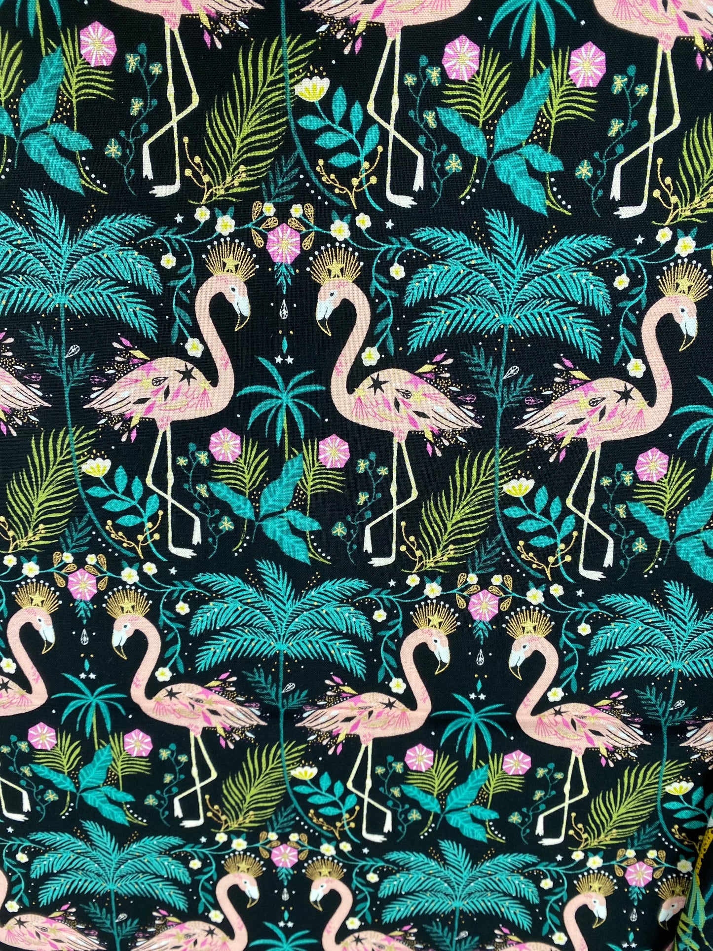 Flamingos - Jungle Luxe - homesewn
