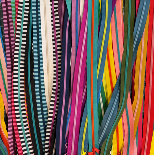 Colorful Zipper 30in - Size 5 Dual Pull