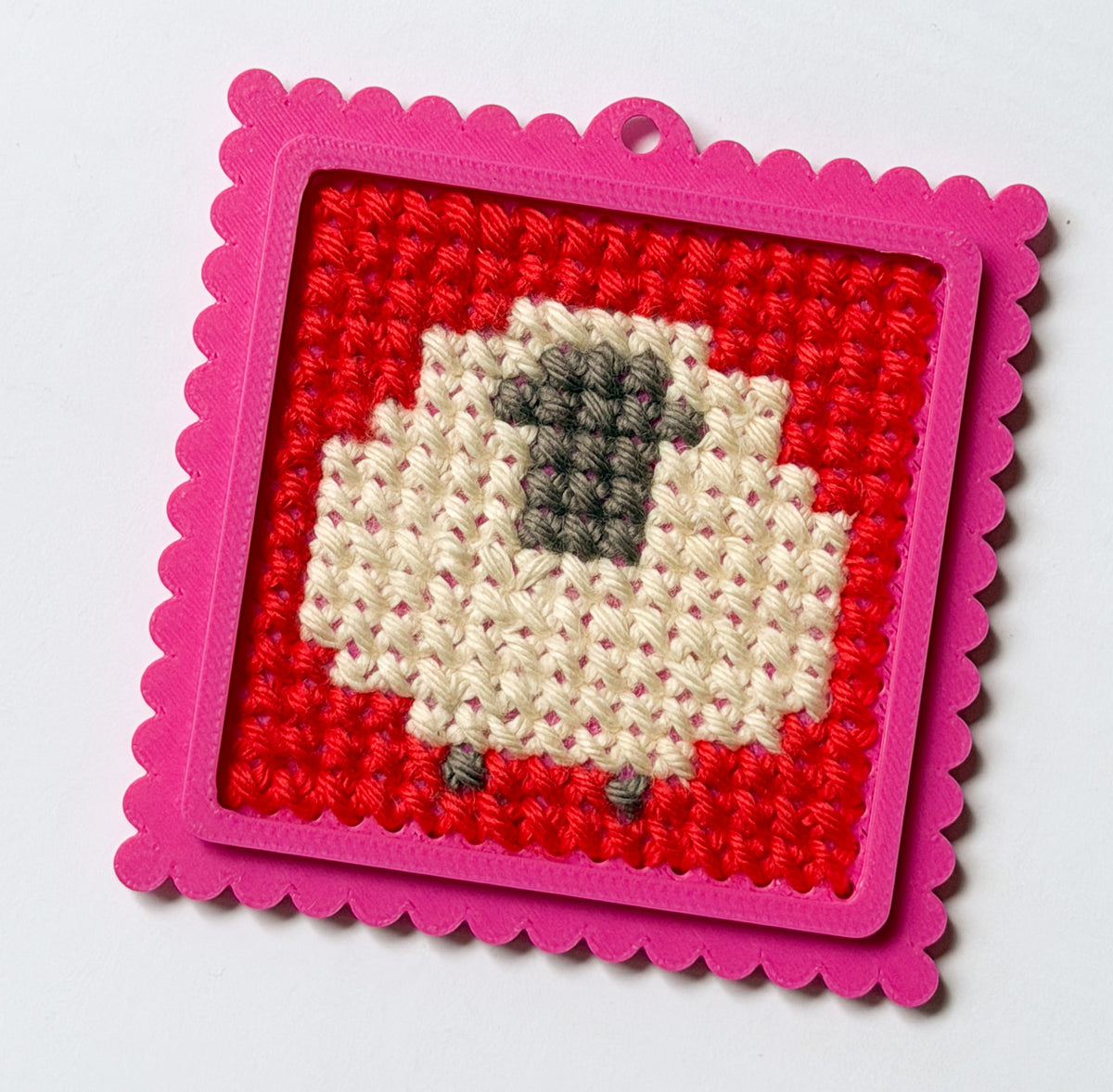 Little Sheep Cross Stitch Kit