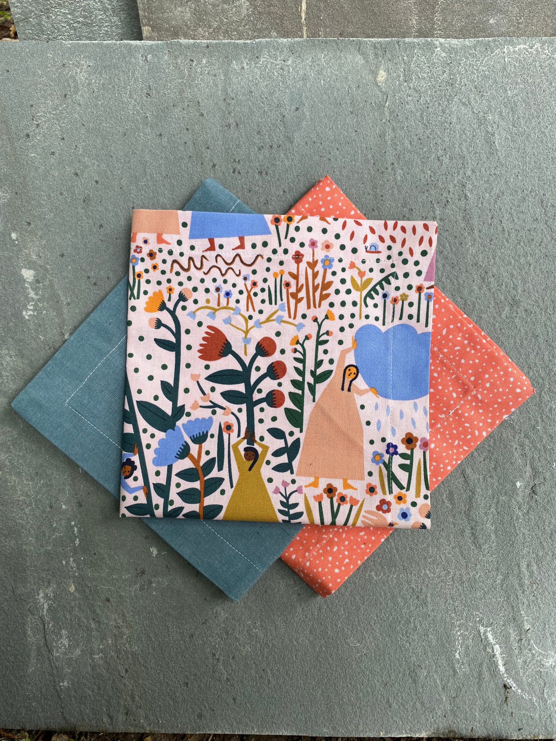 YTUL Workshop Series - Mitered Napkins & Furoshiki Gift Wrapping - homesewn