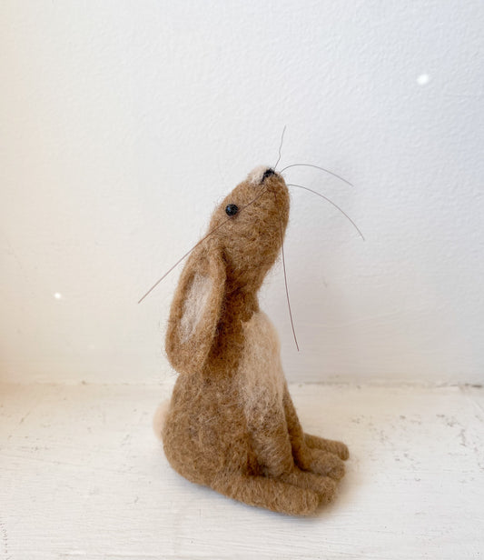 Needle Felting Workshop with Whimsical Woolies - Spring Rabbit