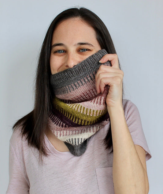 Leftover City Cowl Knitting Class