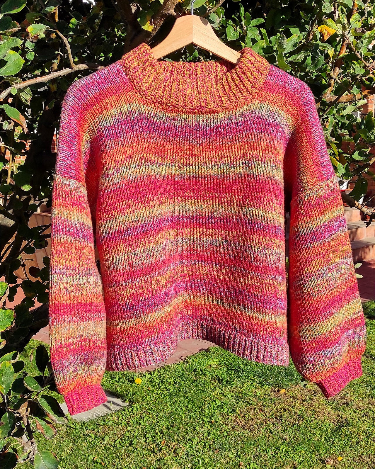 Not Knit Sweater: Tunisian Crochet Sweater
