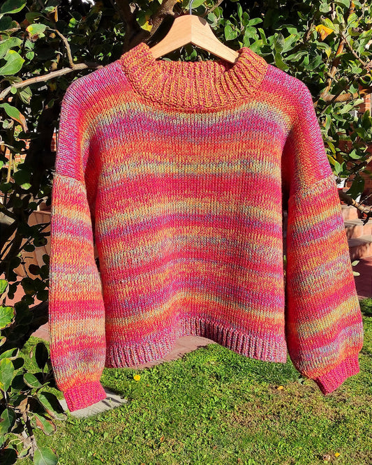 Not Knit Sweater: Tunisian Crochet Sweater
