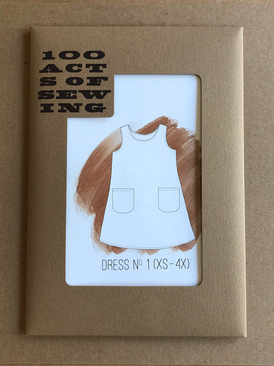 Dress No. 1 Pattern - 100 Acts of Sewing - homesewn
