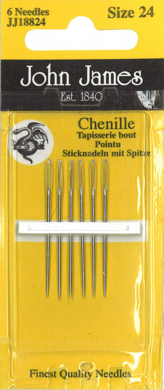 Chenille/Cross Stitch Needle 6 pack - homesewn