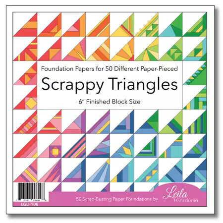 Scrappy Triangle Foundation Paper