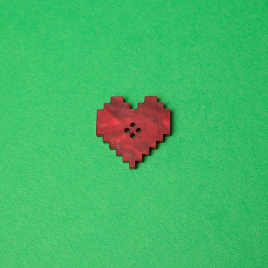 Pixel Heart button, OddBorn