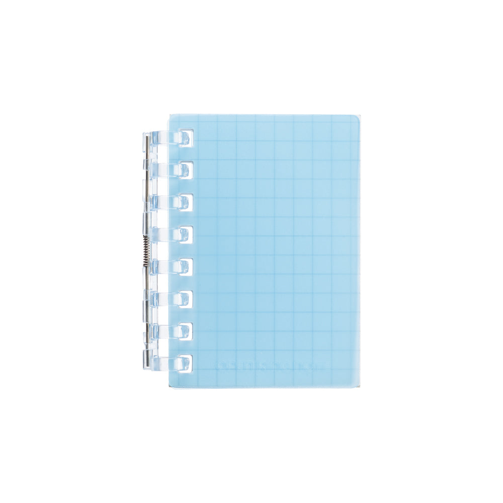 LIHIT LAB Open Ring Notebook Mini in light blue