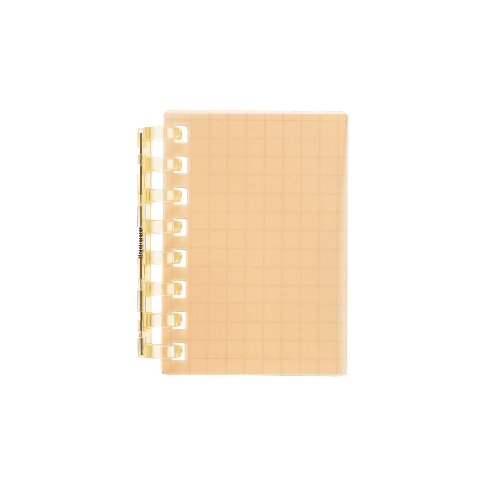 LIHIT LAB Open Ring Notebook Mini in orange