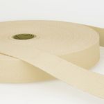 1 1/4" Cotton Webbing - Solid - Sold by the 1/4 yard